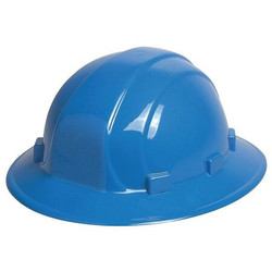 Erb Safety Hard Hat,Type 1, Class E,Ratchet,Blue 19916