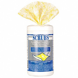 Scrubs SS Cleaner Wipes,10 1/2"x9 3/4",30ct,PK6 91930