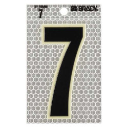 Brady Ultra Reflective Numbers,7,PK10 3010-7