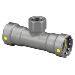 Viega MegaPressG adapter, 3/4" x 1/2" 25576