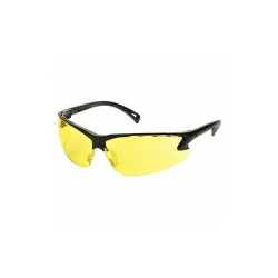 Pyramex SafetyGlasses,Amber,ScratchResistant,Blk SB5730D