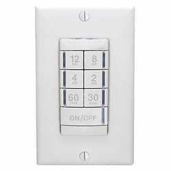 Sensorswitch Timer Switch,12 Hrs,White PTS 720 WH