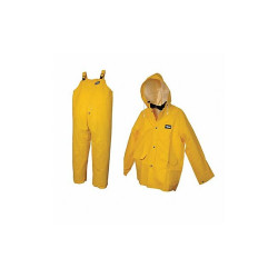 Viking Rain Suit,Jacket/Bib,Unrated,Yellow,2XL 2110Y-XXL