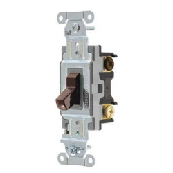 Sim Supply Wall Switch,Brown,15A,3-Way Switch  CSB315B