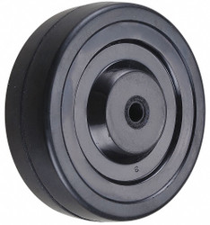 Sim Supply Solid RBBR Wheel,4",165 lb.  RR0405205