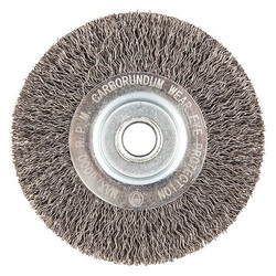 Sim Supply Wire Wheel Brush,0.014" dia. Wire  66252838600