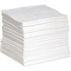 Spilltech Absorbent Pad,Oil-Based Liquids,PK100  WPF1014H