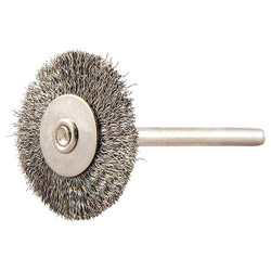 Sim Supply Wire Wheel Brush,0.005" dia. Wire  66252838715