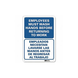 Lyle Facility Sign,14 in x 10 in,Plastic U1-1046-NP_10X14