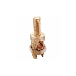 Burndy Bolt Connector,Bronze,Overall L 2.43in K2C25