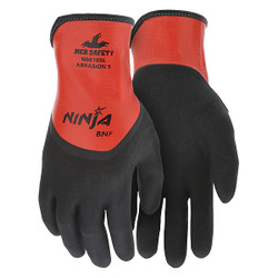 Mcr Safety Coated Gloves,Nylon,XS,PR N96785XS