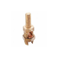 Burndy Bolt Connector,Bronze,Overall L 2.18in  K2C23