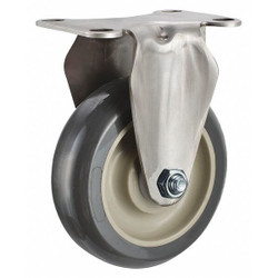 Manufacturer Varies Plate Caster,Rigid,Polyurethane,5 1/8"H P12RX-UP040D-12