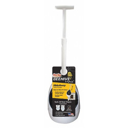 Korky Plunger,16 in Hand L,Flange 97-4A