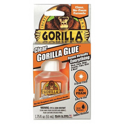 Gorilla Glue Glue,1.75 fl oz,Bottle Container 4500102