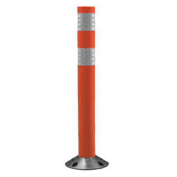 Manufacturer Varies Delineator Post,Height 36 In,Orange 04-736
