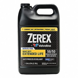 Zerex Antifreeze Coolant,1 gal.,RTU 846437