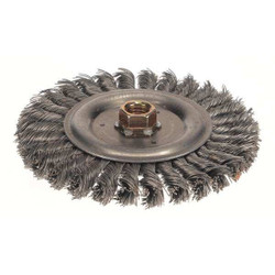 Weiler Filler Pass Brush,Threaded Arbor,6 In. 94755