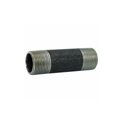 Beck Black Pipe Nipple,Threaded,1/4x4-1/2 In 0330006602