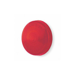 Grote Replacement Lens ,Round,Red 90162