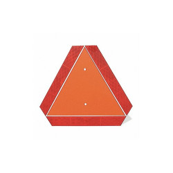 Grote Reflector,Triangle,Orange, Red,13-3/4" L 71152