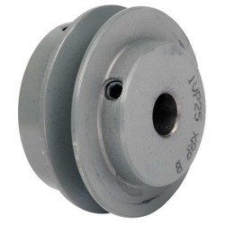 Tb Woods VarPitchVBeltPulley,,5/8in,Iron 1VP4458