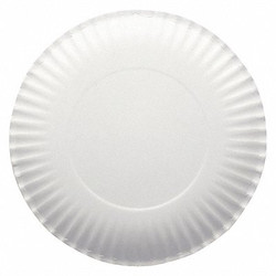 Sim Supply Disposable Paper Plate,9 in,White,PK1000  13109