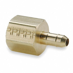 Parker Female Connector,0.250 In Tube,Brass 26-6-4