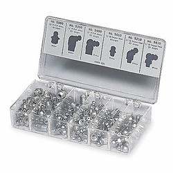 Lincoln Grease Fitting Kit,Fractional Assortment 5469