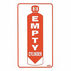 Brady Safety Sign,5 inx7 in,Magnetic Vinyl SM573E