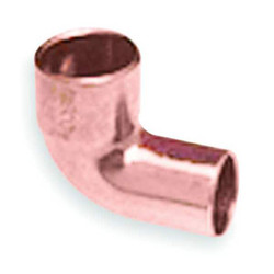 Nibco Elbow,90 Deg,Wrot Copper,1" Tube,FTGxC  607-2 1