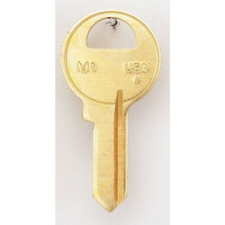 Kaba Ilco Key Blank,Brass,Type 1092,4 Pin,PK50  M1-BR