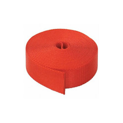 Bulk-Strap Webbing,Nylon,1" W,Red N01027R