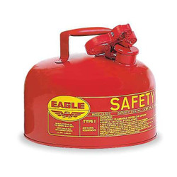 Eagle Mfg Type I Safety Can,2 gal.,Red,9-1/2In H  UI20S