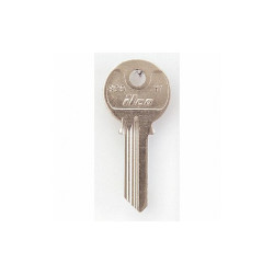 Kaba Ilco Key Blank,Brass,Type Y1,5 Pin,PK10 999-Y1