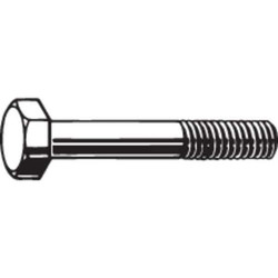 Sim Supply Structural Bolt, Fstnr L 2 in,PK10  U04005.075.0200