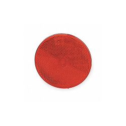 Grote Reflector,Round,Red,3-5/16" L  40152