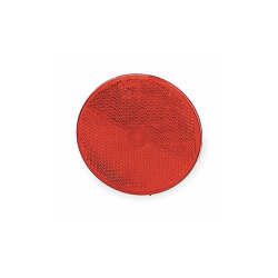 Grote Reflector,Round,Red,3-5/16" L 40152