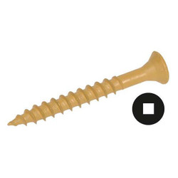 Manufacturer Varies WOOD SCR CSK82 SQ ST ZP,#8x3/4L,PK100 U25140.016.0075