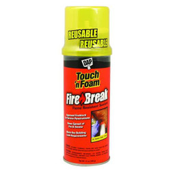 Dap Firestop Sealant,Aerosol Can,12 oz 7565010012