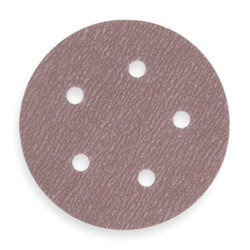 Norton Abrasives Hook-and-Loop Sand Disc,5 in Dia,PK100 66261131573