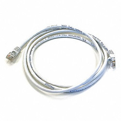 Monoprice Patch Cord,Cat 6,Booted,White,5.0 ft. 3433