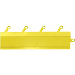 Wearwell Antifatigue Tiles,Yellow,3" x 12" 540.58X3X12YL