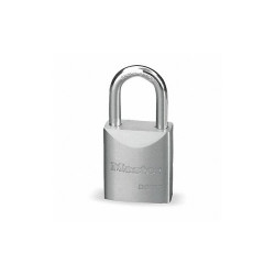 Master Lock Keyed Padlock, 29/32 in,Rectangle,Silver 7050NKA