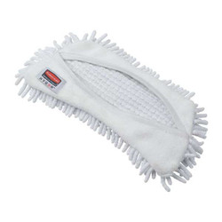 Rubbermaid Commercial Mop Pad,White,Microfiber FGQ86100WH00