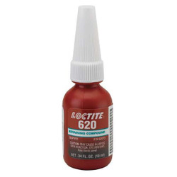 Loctite Retaining Compound,0.34 fl oz,Green  234772