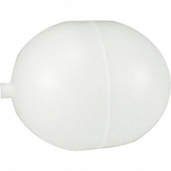 Kerick Float Ball,Oblong,Polyethylene,4 In  PF45