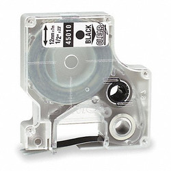 Dymo Label Tape Cartridge,23 ft. L,1/2" W 45010