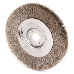 Weiler Crimped Wire Wheel Brush,Arbor Hole 93002