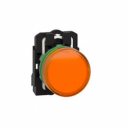 Schneider Electric Pilot Light,LED,Orange,22mm,110-120VAC XB5AVG5
